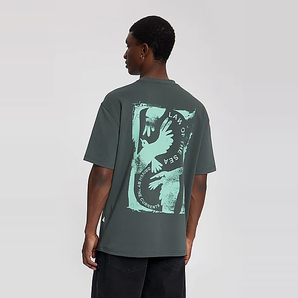 MIGRATION ARTWORK T-SHIRT Taupe