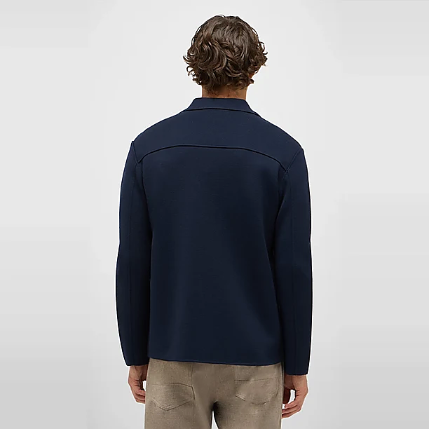 MILANO STITCH OVERSHIRT Blauw