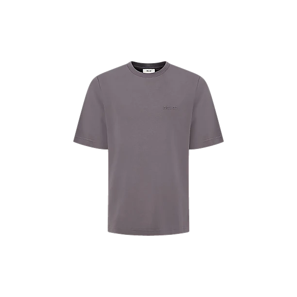 NAT SS LOGO TEE Donker Grijs
