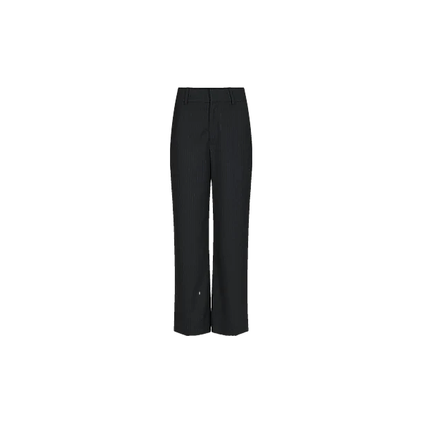 NATHALIE SLIM PINSTRIPE PANTS Blauw