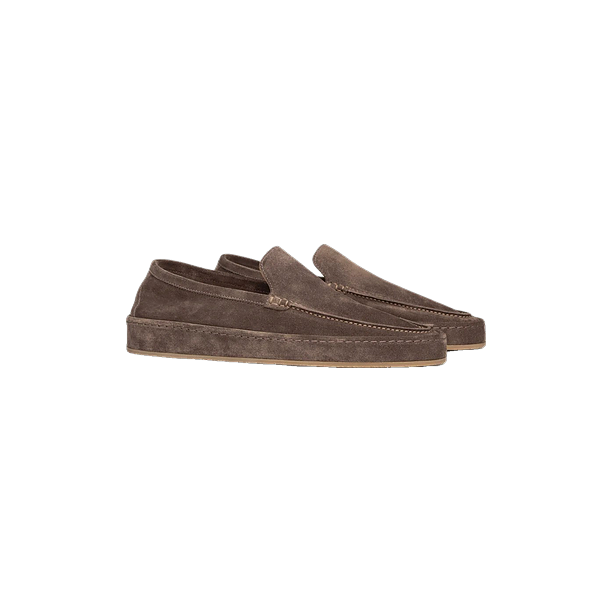 NUBUCK VOYAGER CITY LOAFER Grijs