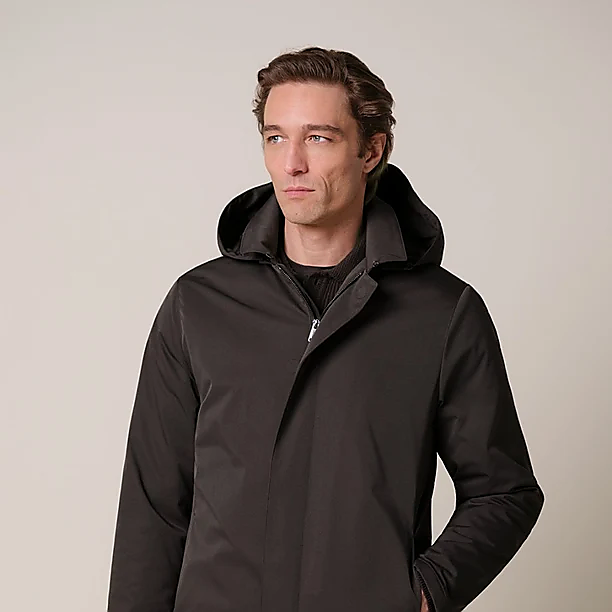 OUTERW RAINCOAT MAGN D.BROWN Licht Bruin