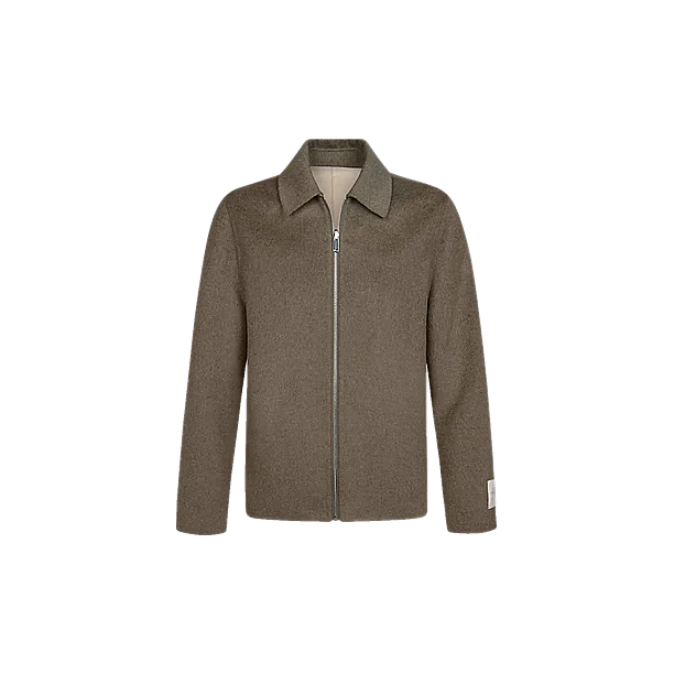 OVERSHIRT WO ZIP REV BROWN Bruin