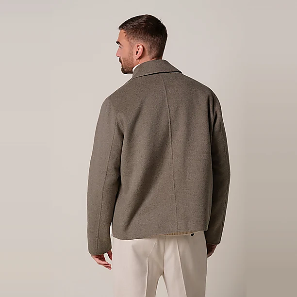 OVERSHIRT WO ZIP REV BROWN Bruin