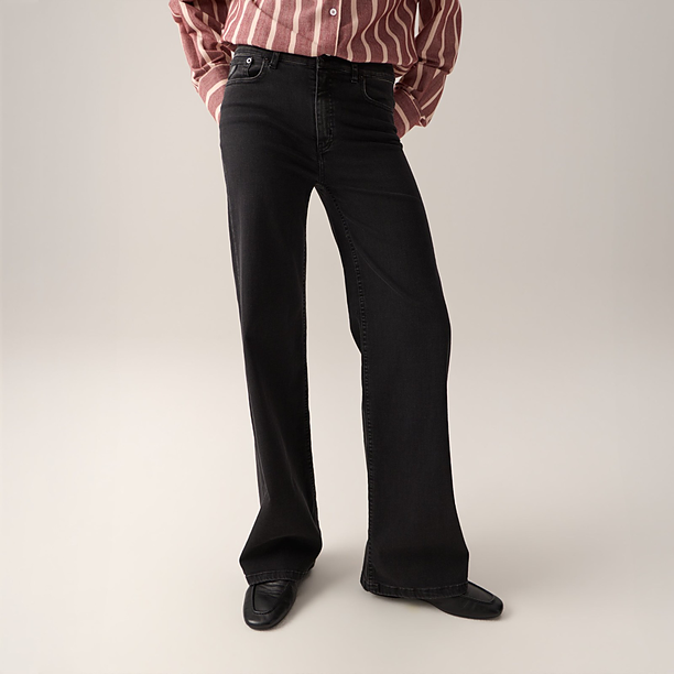 PALAZZO Black Jeans