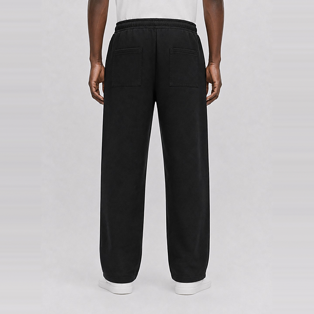 PARIS COLLEGE LOUNGE PANTS Zwart