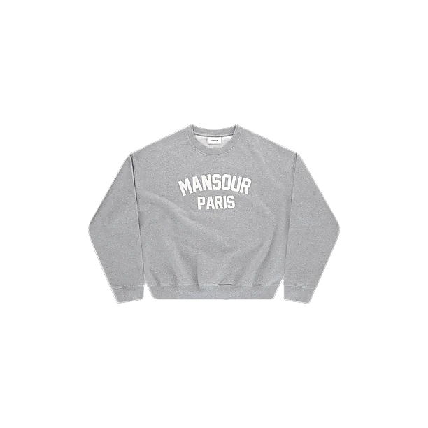PARIS COLLEGE SWEATER Grijs