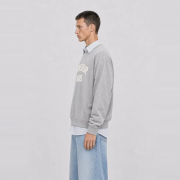 PARIS COLLEGE SWEATER Grijs