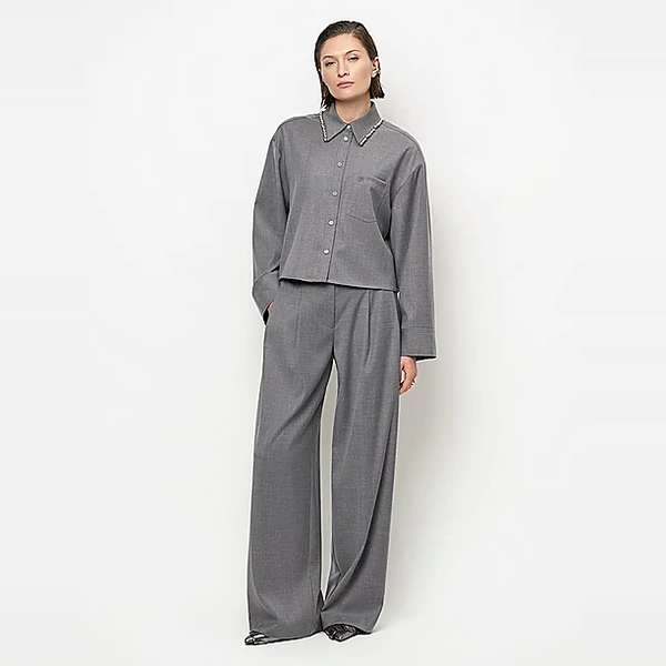 PLEATED PANTS