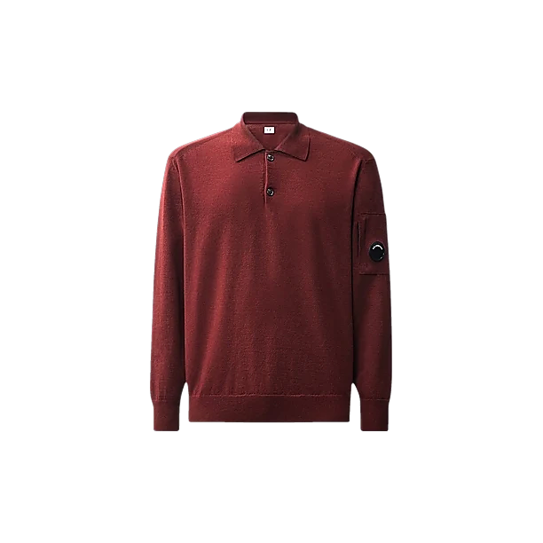 POLO COLLAR Rood