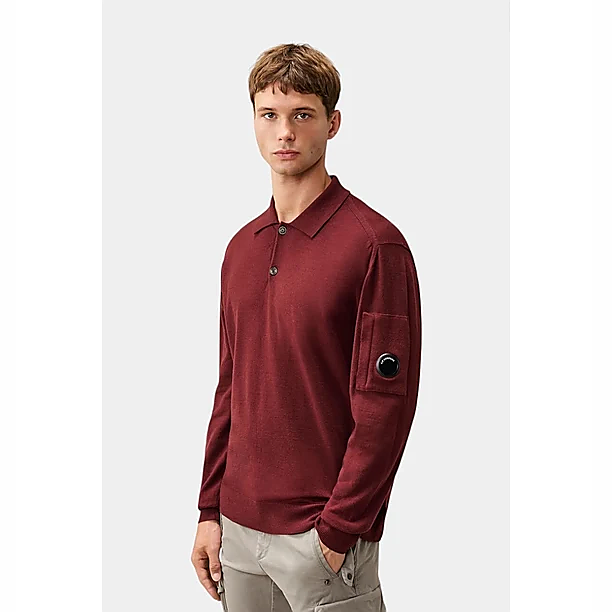 POLO COLLAR Rood
