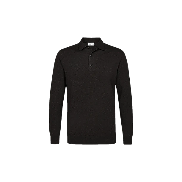 POLO ONE PIECE LS D BROWN Licht Bruin