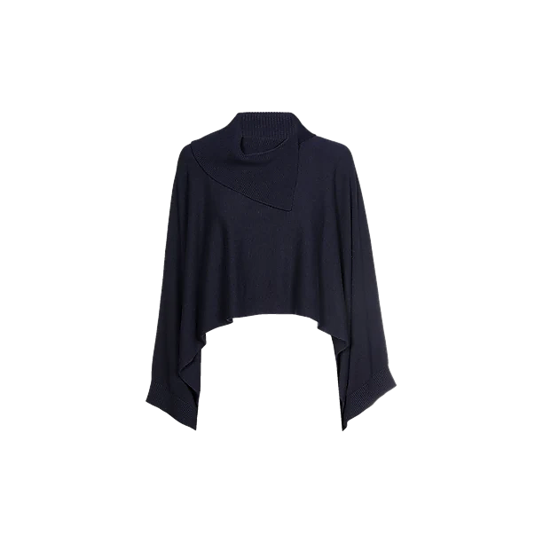 PONCHO Blauw