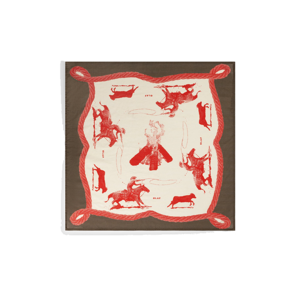 PORCELAIN COWBOY BANDANA