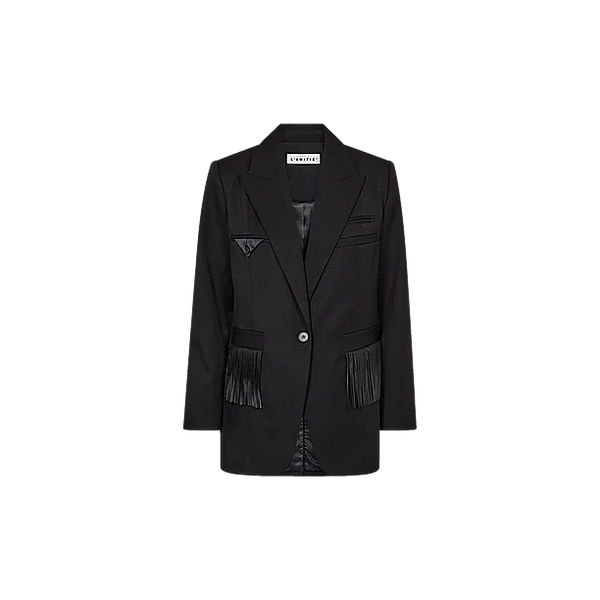 PREMIERE FRINGE BLAZER