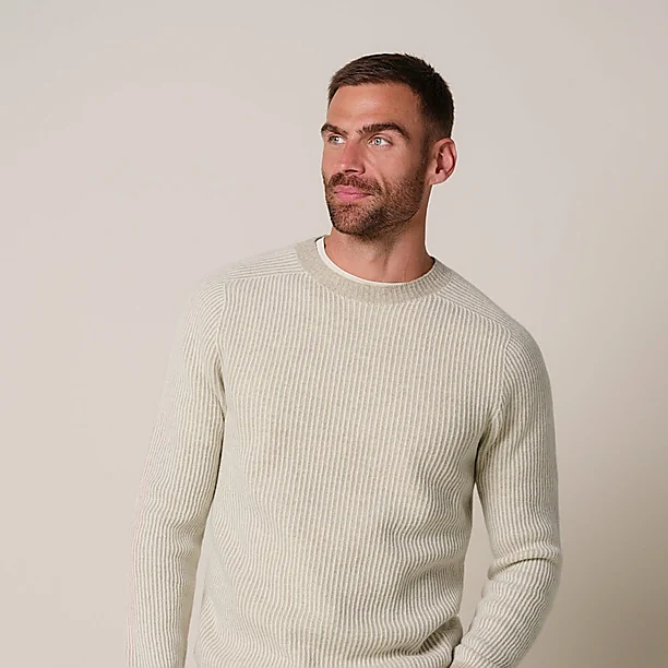 PULLOVER CREW NECK RAW WHITE Bruin