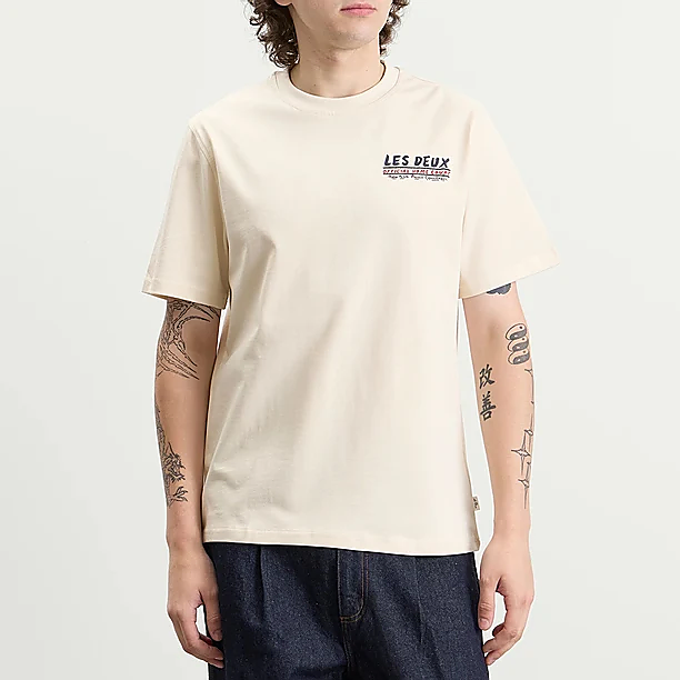 RECORD T-SHIRT Ecru