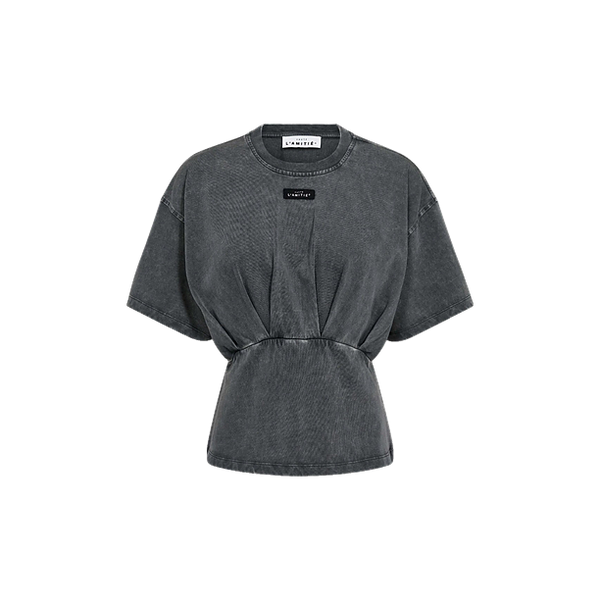 ROMIE ACID PLEAT TEE
