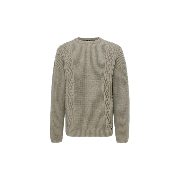ROUND LS CHINO Licht Bruin