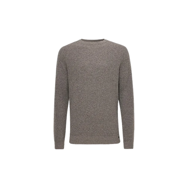 ROUND LS KNITWEAR Taupe