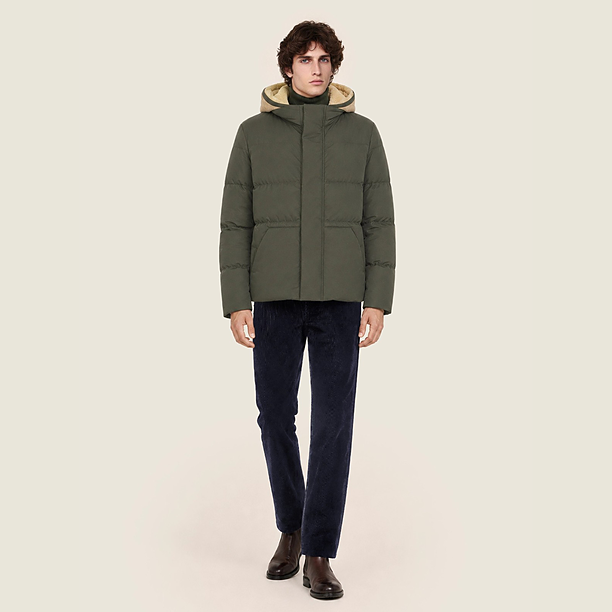 SLIM FIT NICK VELLUTO Marine