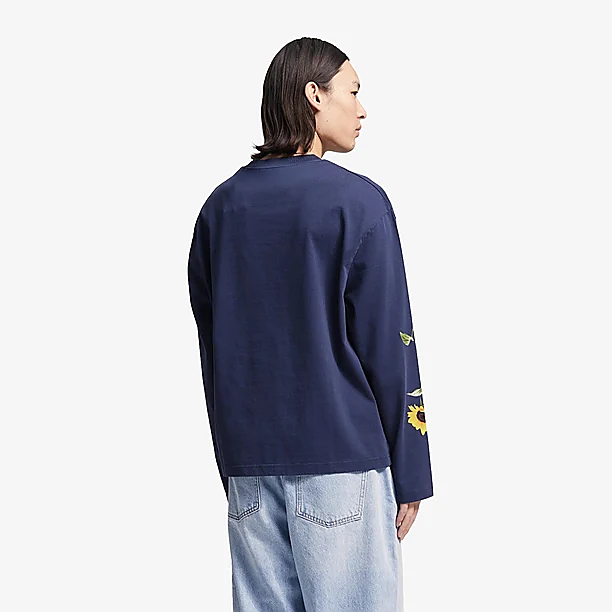 SUNFLOWER LONGSLEEVE Blauw