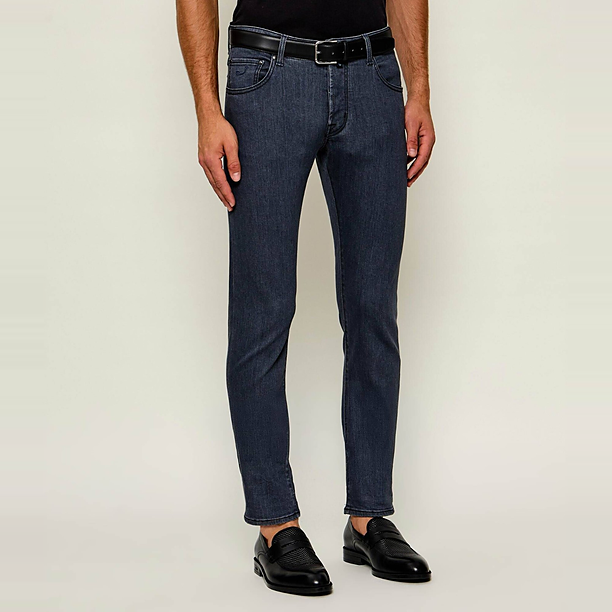 SUPER SLLIM FIT NICK SLIM Licht Grijs