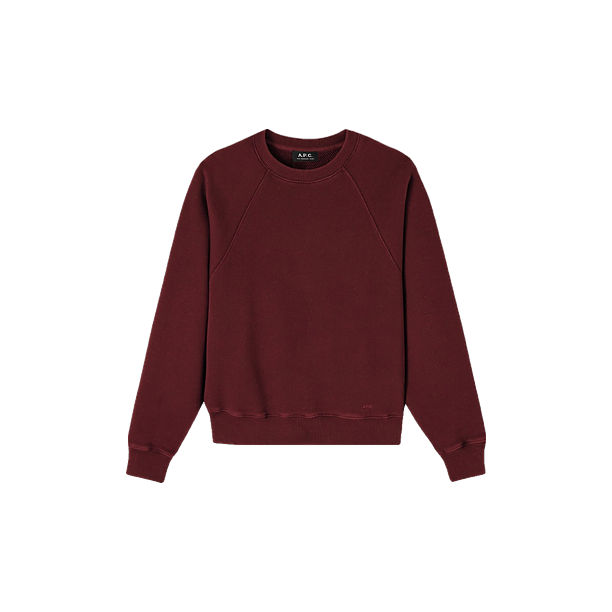 SWEATSHIRT TIM Bordeaux