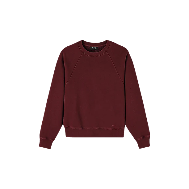 SWEATSHIRT TIM Bordeaux