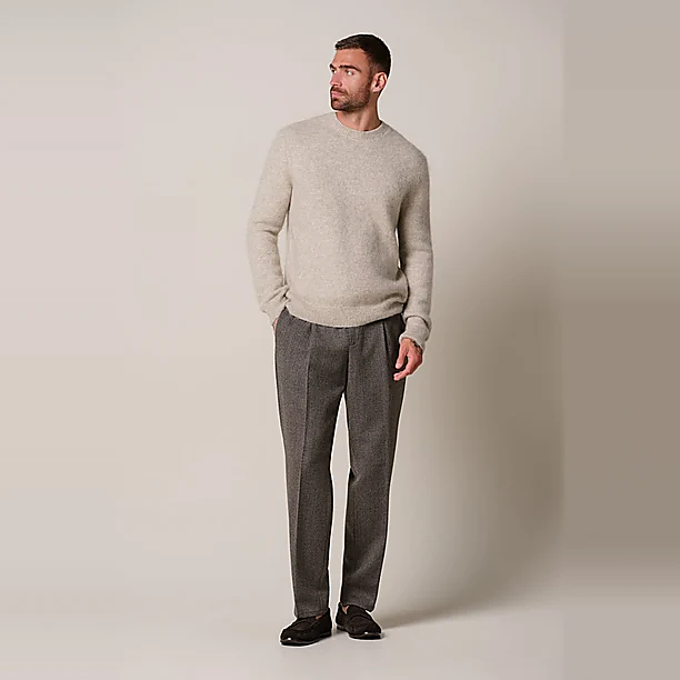 TROUSER MOULINE LF BROWN Bruin
