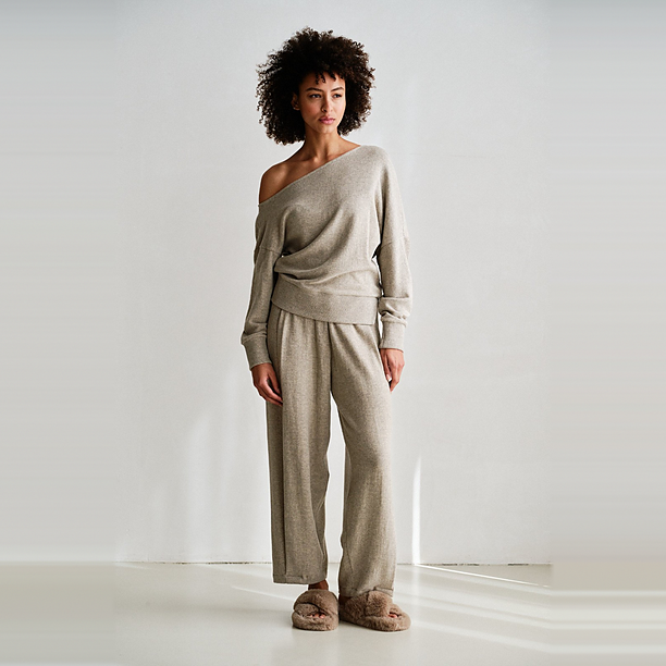 TROUSERS Taupe