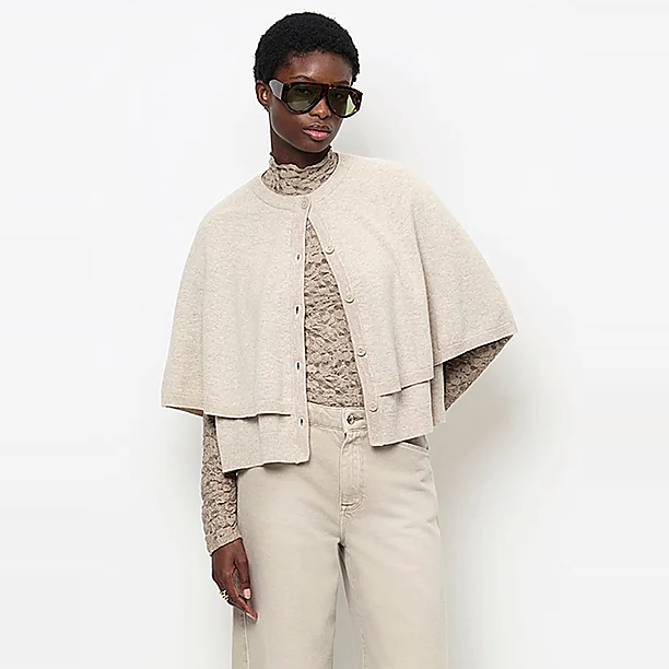 TURTLE NECK TOP Beige