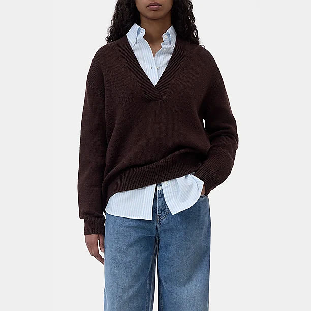 V NECKV LONG SLEEVE Bruin