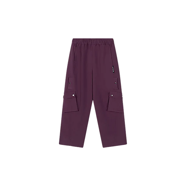 CARGO PANTS Aubergine