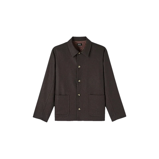 VEST BREST Donker Bruin