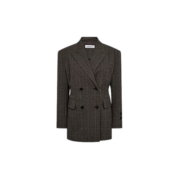 WAIST FIT CHECK BLAZER
