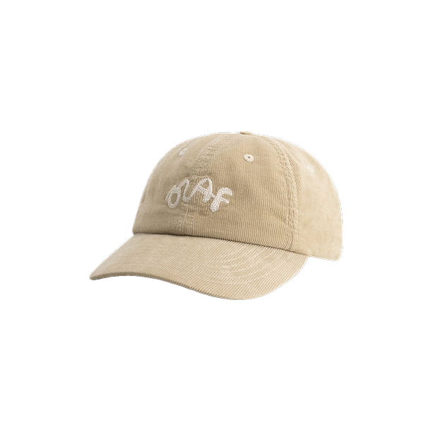 WASHED CORDUROY SIGANTURE LOGO CAP Beige