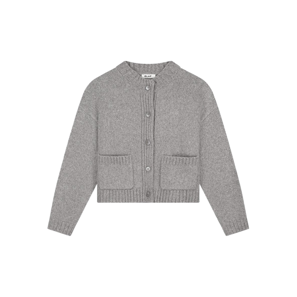 WOOL KNITTED CARDIGAN