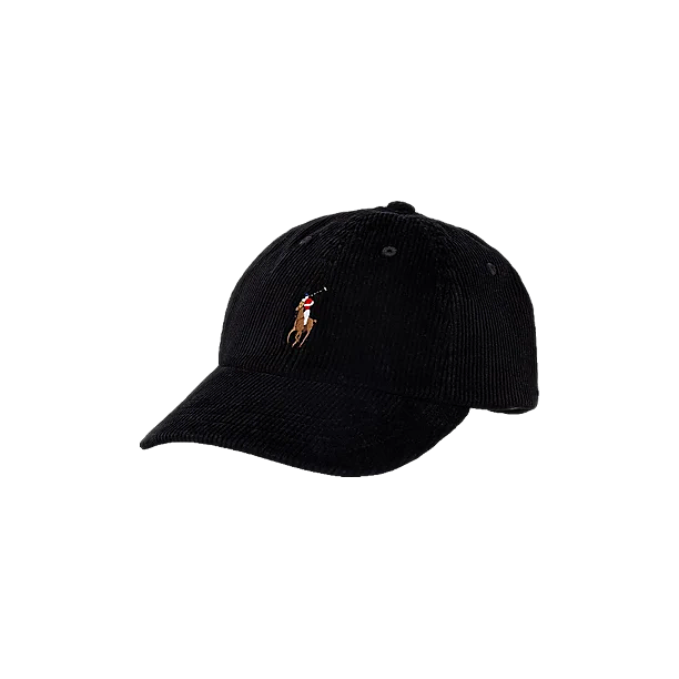 WOVEN CAP Zwart