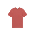 AQUALIS GARMENT DYED T-SHIRT Rood