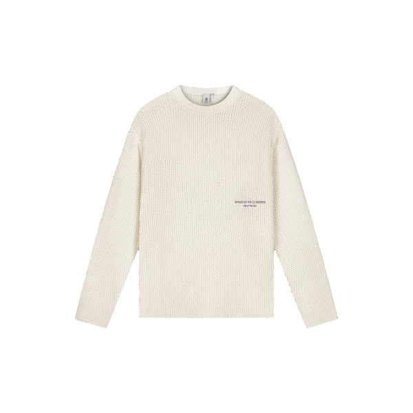 ASPU STRUCTURED KNIT WITH ARTWORK