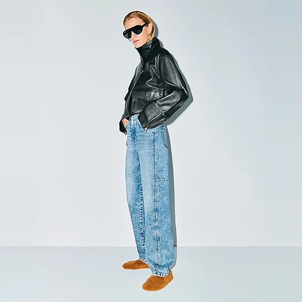 BAGGY TWISTED STUDIO87 L33 Blauw