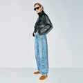 BAGGY TWISTED STUDIO87 L33 Blauw