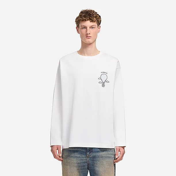 BALLOON LONG SLEEVE Wit