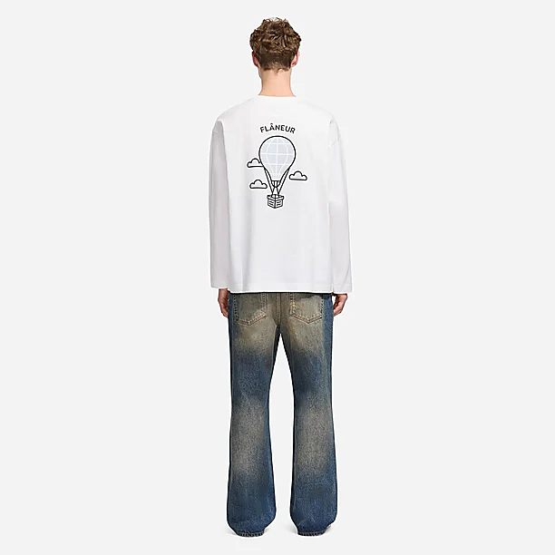 BALLOON LONG SLEEVE Wit