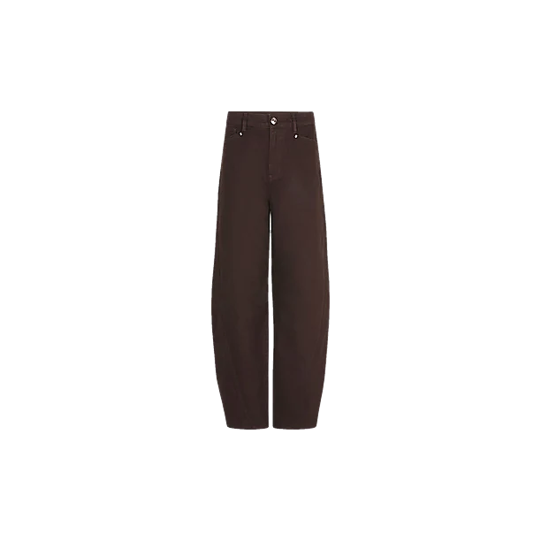 BARREL LEG JEANS Bruin
