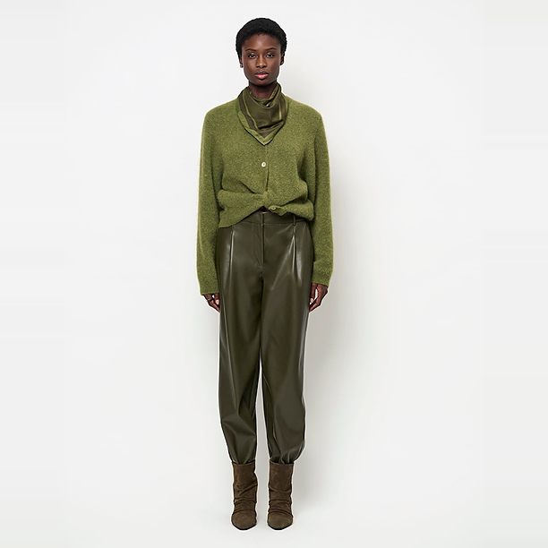 BARREL PANTS Groen