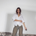 BELL ZIP BALL SHIRT Wit