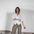 BELL ZIP BALL SHIRT Wit