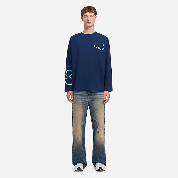 BLOSSOM LONG SLEEVE Marine